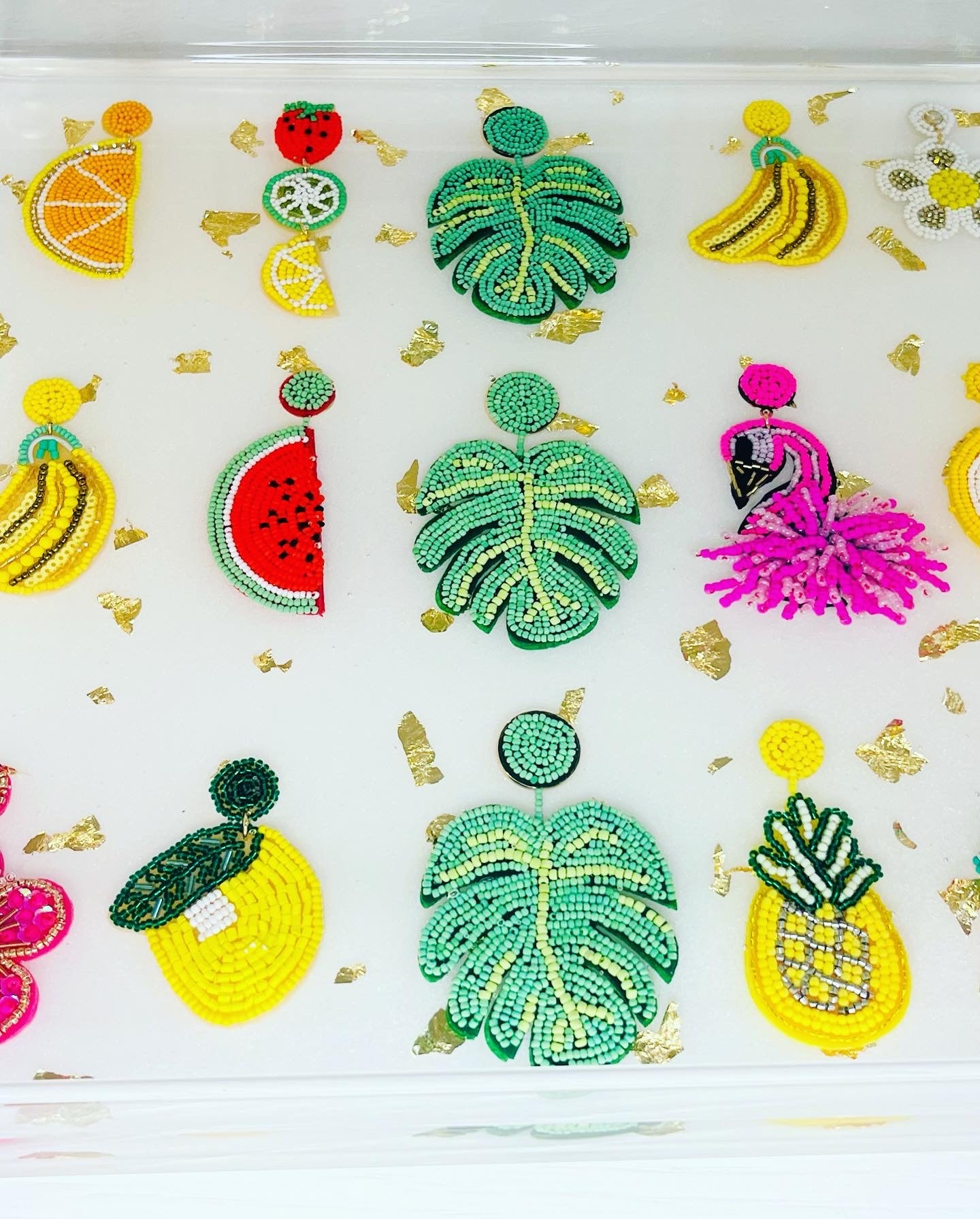 Summer Vibes Acrylic Tray