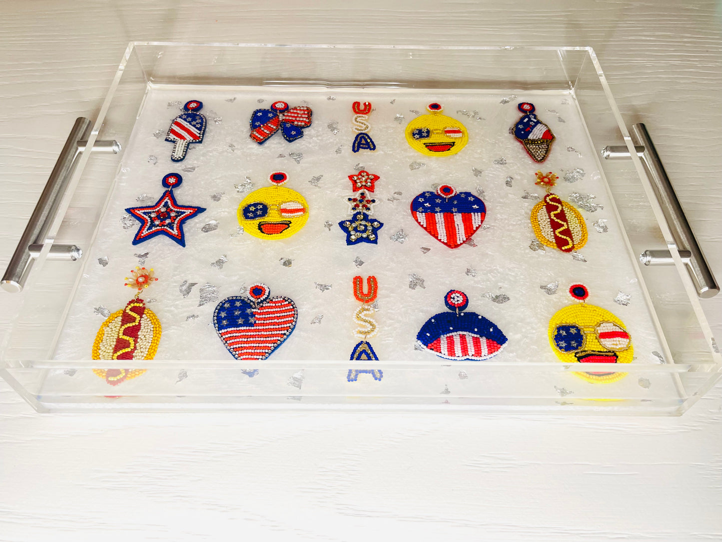 Stars and Stripes Acrylic Tray