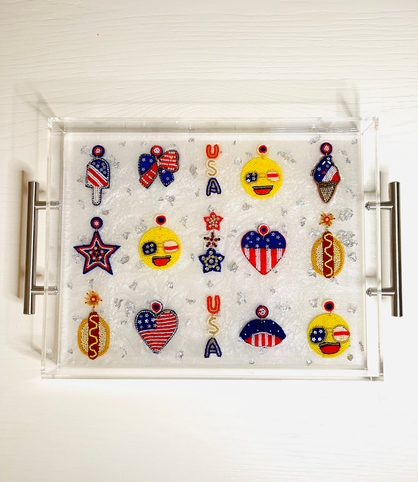 Stars and Stripes Acrylic Tray